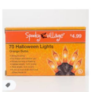 NWT # PACK BUNDLE HALLOWEEN Lights SPOOKY VILLAGE